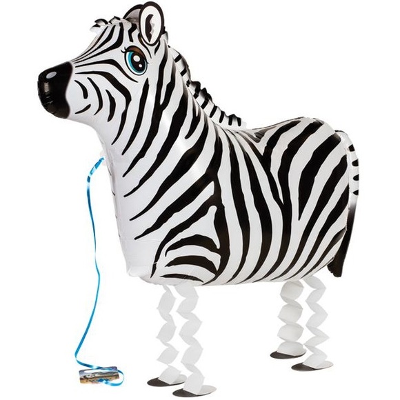 My Own Pet Balloon Zebra - Picture 1 of 2